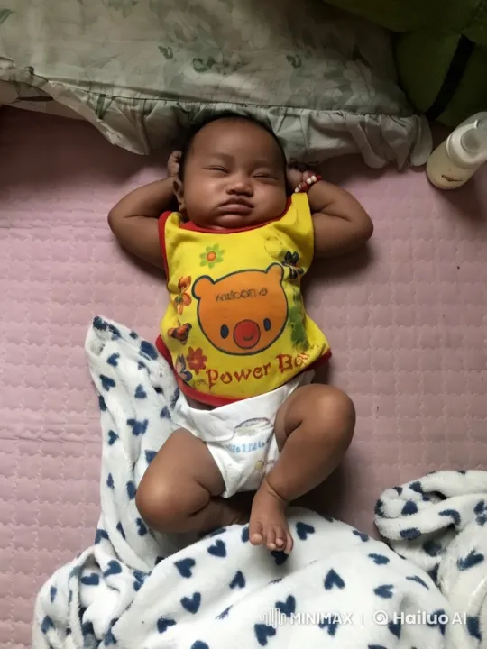 Baby Dancing Delight on Pink Mat with Heart Blanket – AI Generated Video | Hailuo AI
