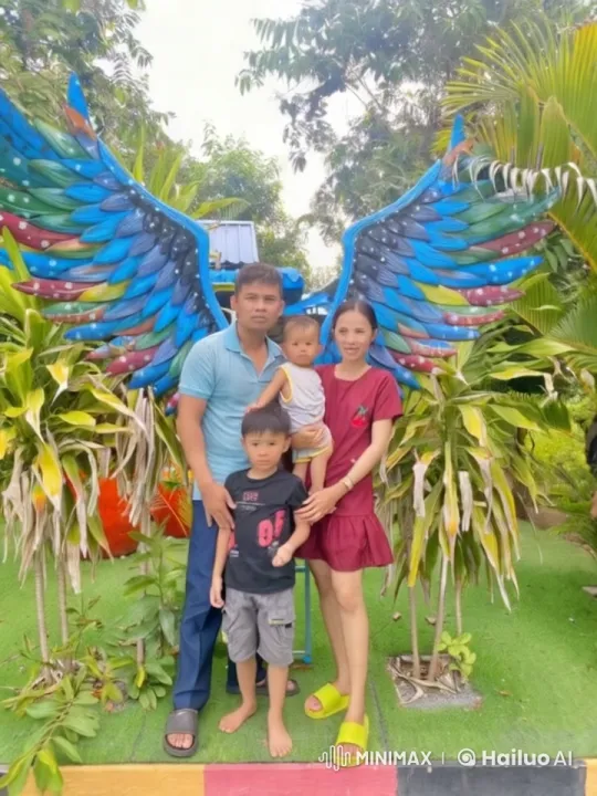 Family Kung Fu in Vibrant Garden Setting – AI Generated Video | Hailuo AI