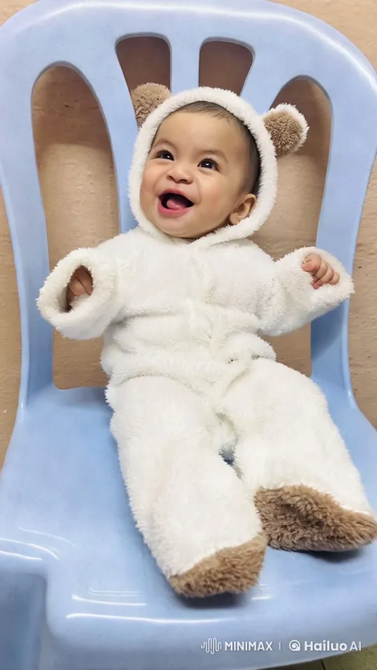 Baby in Bear Onesie Dances and Plays Kung Fu – AI Generated Video | Hailuo AI