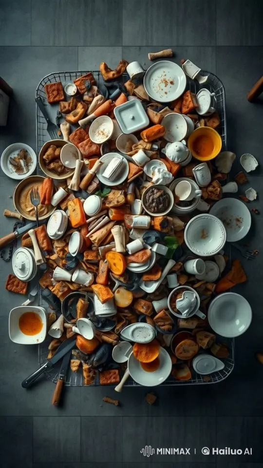 4K Magic: Self-Cleaning and Organizing Dishes – AI Generated Video | Hailuo AI