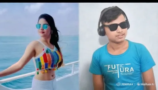 Intimate Kiss Between Diverse Backgrounds – AI Generated Video | Hailuo AI