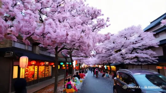 Seasonal Splendor: Japan's Cherry Blossoms, Festivals, Autumn Leaves, and Winter Serenity – AI Generated Video | Hailuo AI