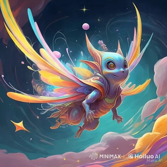 Fantastical Creature in Cosmic Environment – AI Generated Video | Hailuo AI