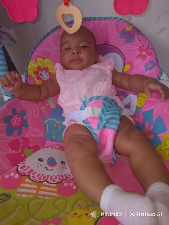 Baby Dances Playfully on Live2D Bouncer – AI Generated Video | Hailuo AI