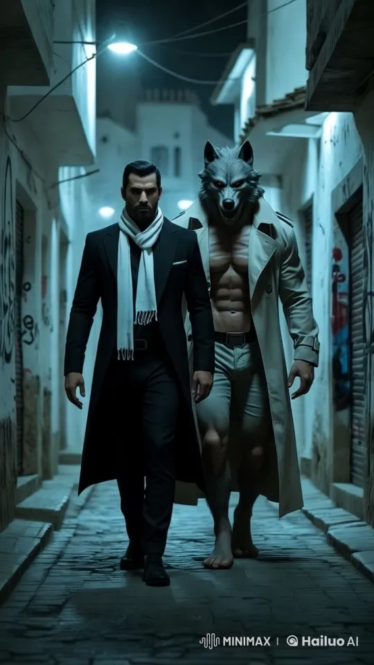 Mysterious Duo in Gritty Alleyway – AI Generated Video | Hailuo AI