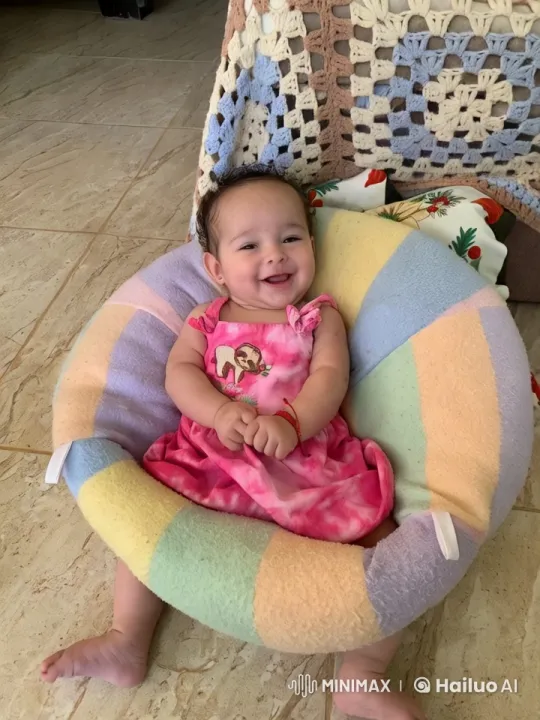 Baby Dances and Mimics Kung Fu Poses in Cozy Setting – AI Generated Video | Hailuo AI