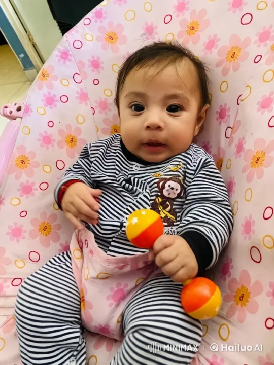 Baby Dances with Rattle in Playful Kung Fu Moves – AI Generated Video | Hailuo AI