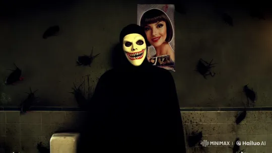 Woman Embraces True Self in Grim Bathroom Transformation – AI Generated Video | Hailuo AI