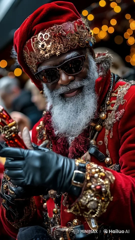 Santa's Festive Holiday Greeting – AI Generated Video | Hailuo AI