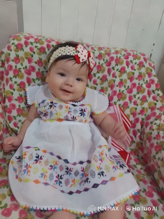 Baby Dances Joyfully on Floral Blanket – AI Generated Video | Hailuo AI