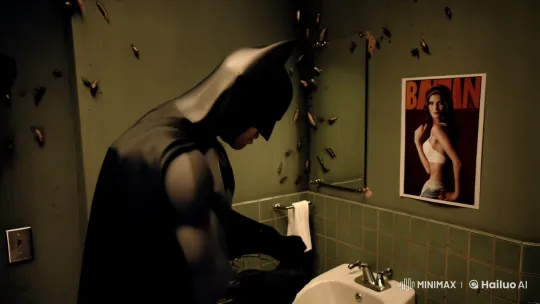 Batman Unmasked: Revealing the Woman Within – AI Generated Video | Hailuo AI
