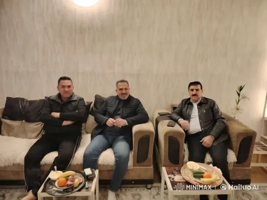 Three Men in a Living Room Argue – AI Generated Video | Hailuo AI