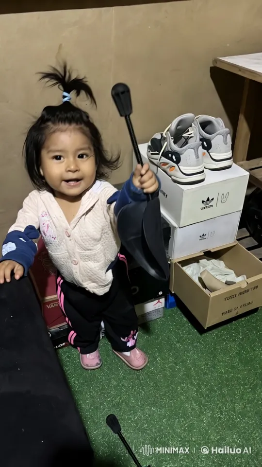 Child Dancing Joyfully in Cozy Room – AI Generated Video | Hailuo AI
