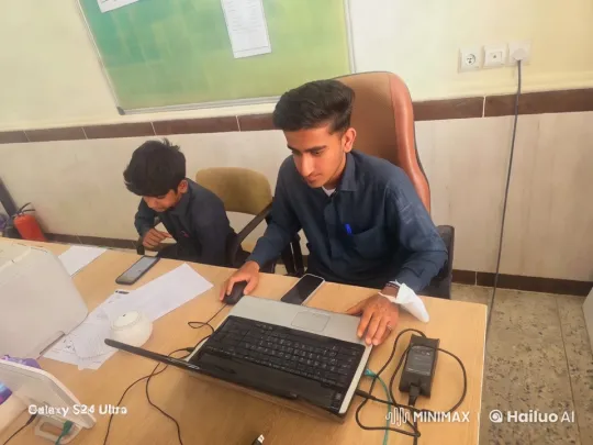 Productive Office Scene with Two Professionals – AI Generated Video | Hailuo AI