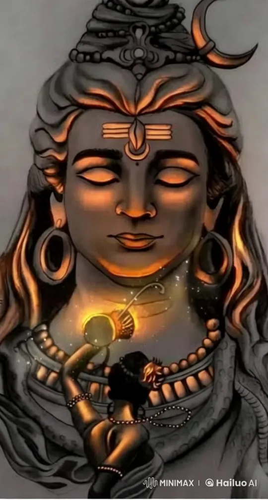 Devotional Ritual to Lord Shiva Captured in Artistic Detail – AI Generated Video | Hailuo AI