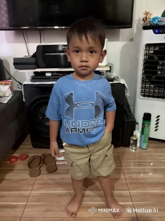 Young Boy Enthusiastically Practices Martial Arts at Home – AI Generated Video | Hailuo AI