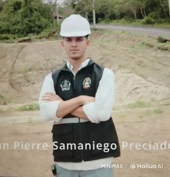Man in Hard Hat Runs Across Construction Site – AI Generated Video | Hailuo AI