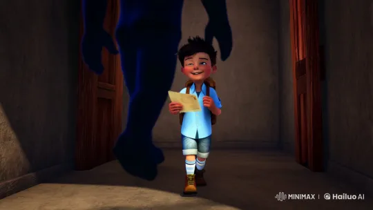 Boy's Journey Through Mysterious, Enchanting Forest – AI Generated Video | Hailuo AI