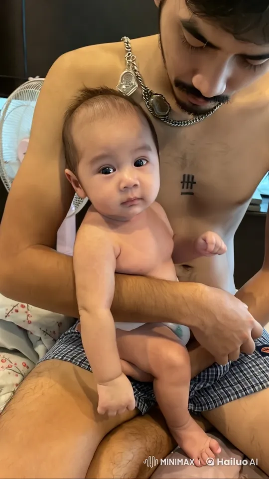 Man and Baby Joyfully Dance Together – AI Generated Video | Hailuo AI