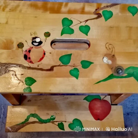 Live2D Caterpillar, Ant, and Ladybug Animated Scene – AI Generated Video | Hailuo AI