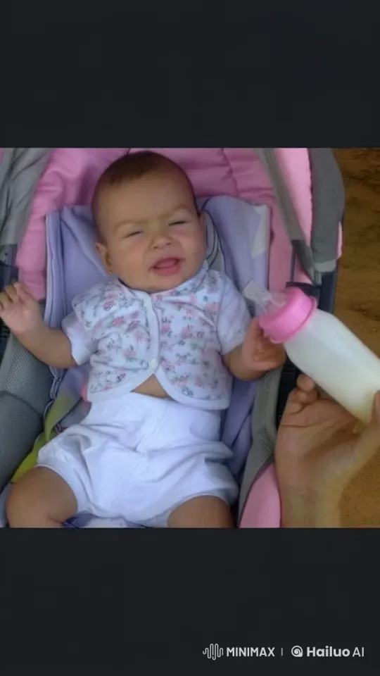 Baby Floats Gracefully in Live2D Animation – AI Generated Video | Hailuo AI