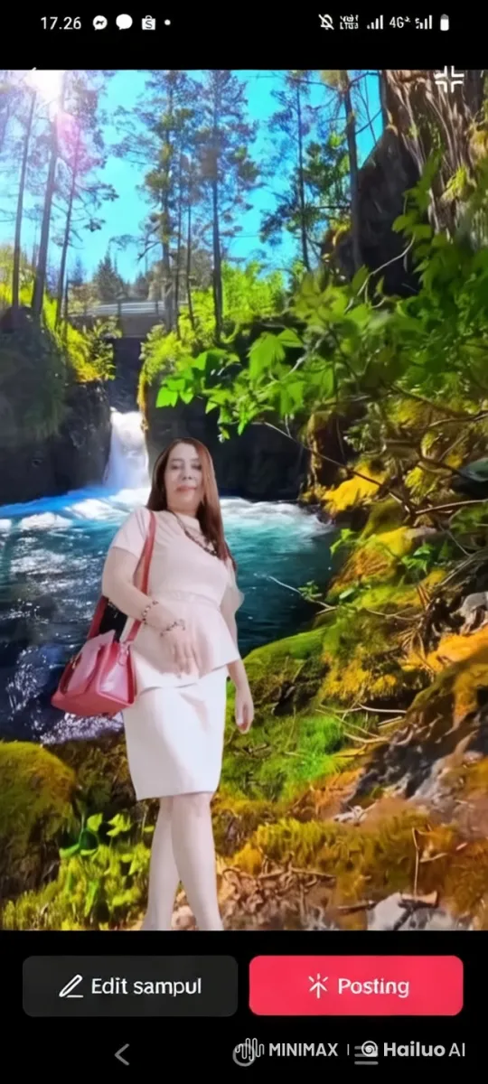 Woman Amidst Nature: A Serene, Aesthetic Journey – AI Generated Video | Hailuo AI