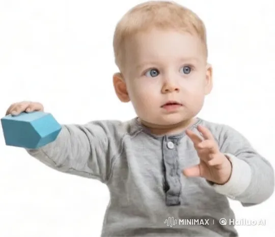 Baby's Magical Transformation and Wall Destruction Scene – AI Generated Video | Hailuo AI