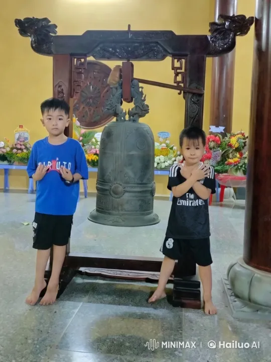 Boys Embrace Kung Fu Spirit in Serene Setting – AI Generated Video | Hailuo AI