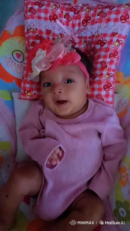Baby's Joyful Dance on Colorful Cushion – AI Generated Video | Hailuo AI