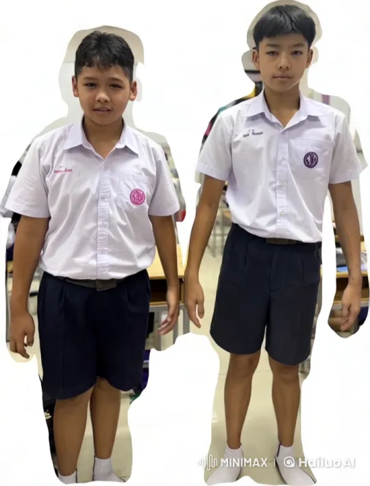 Schoolboys Perform Energetic Kungfu in Classroom – AI Generated Video | Hailuo AI