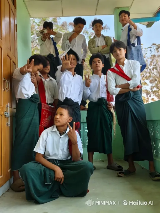Students Display Playful Kungfu Skills in Corridor – AI Generated Video | Hailuo AI