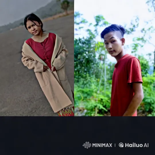 Young Couple's Intimate Moment in Nature – AI Generated Video | Hailuo AI