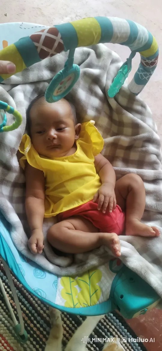 Baby's Playful Kung Fu Dance on Checkered Blanket – AI Generated Video | Hailuo AI