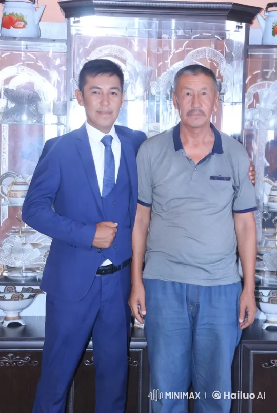 Father and Son Embrace with Emotion – AI Generated Video | Hailuo AI