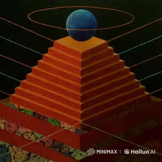 Miniature Worker Cleans Prism in Live2D Animation – AI Generated Video | Hailuo AI