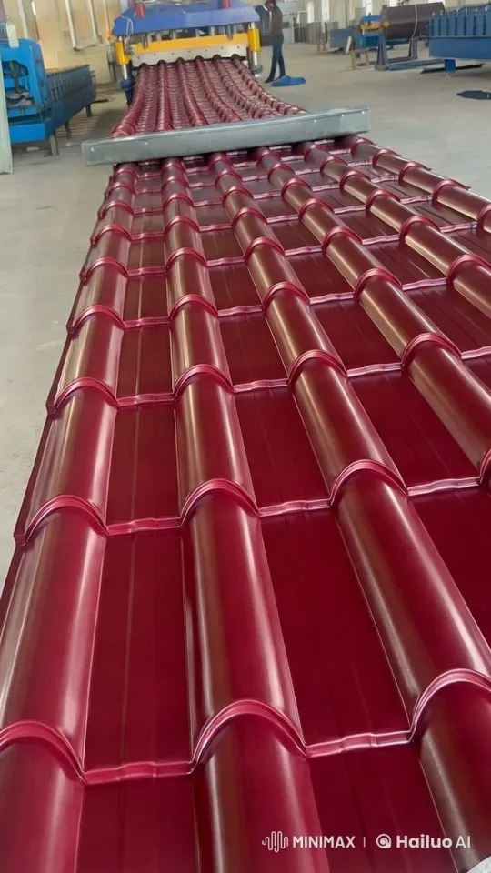 High-Quality Metal Roofing Production in Modern Factory – AI Generated Video | Hailuo AI