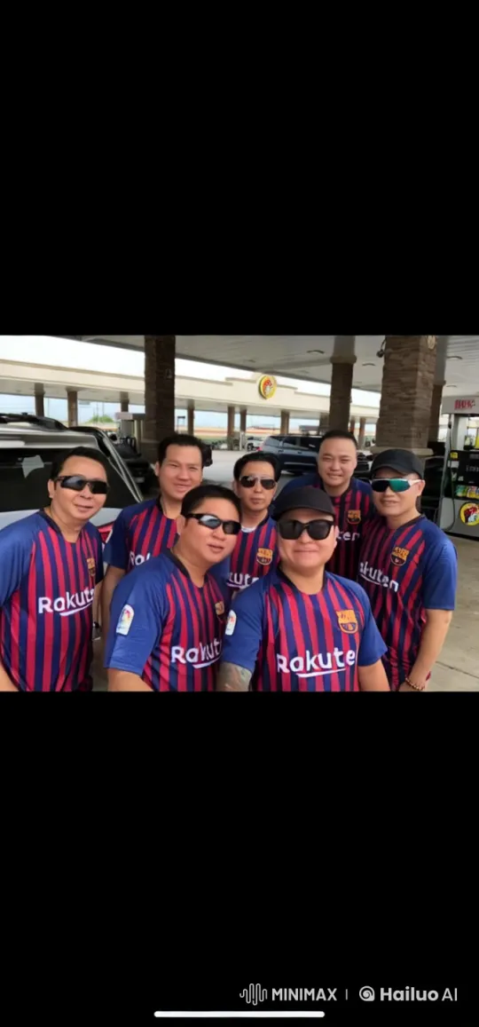 Kung Fu Practitioners Showcase Skills at Gas Station – AI Generated Video | Hailuo AI