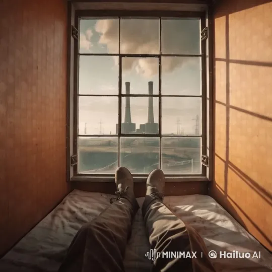 Dawn Light on a Laborer's View of Pyramid Construction – AI Generated Video | Hailuo AI