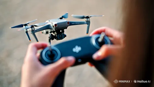 Cinematic Drone Launch with Artistic Focus – AI Generated Video | Hailuo AI