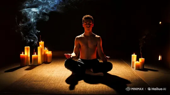 Meditative Tranquility to Time-Warping Chaos – AI Generated Video | Hailuo AI