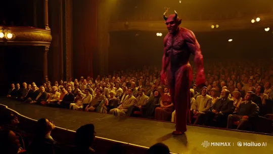 Shock of Revelation: Marilyn Monroe Unmasks as the Devil in Drama – AI Generated Video | Hailuo AI