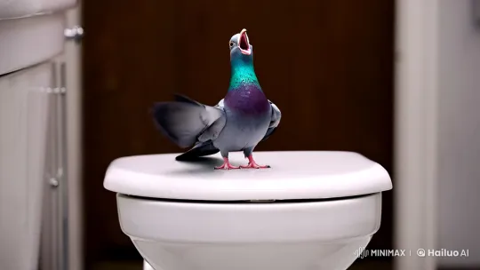 Pigeon Transforms into LeBron James in Surreal Scene – AI Generated Video | Hailuo AI