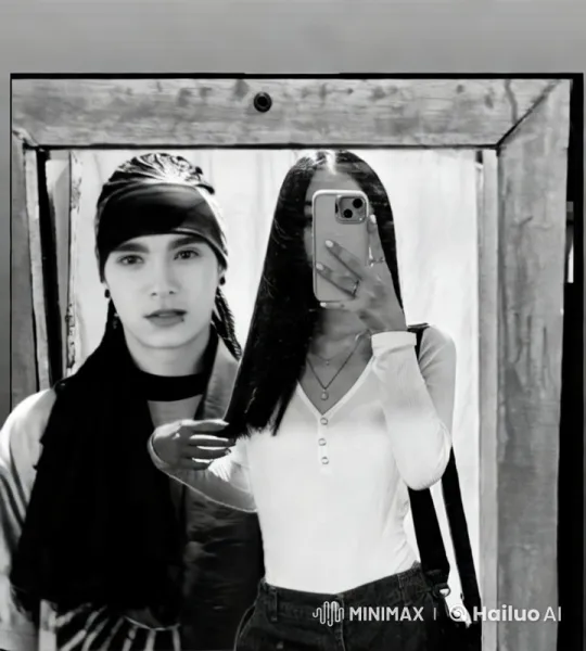 Intimate Portrait of Youthful Elegance and Affection – AI Generated Video | Hailuo AI