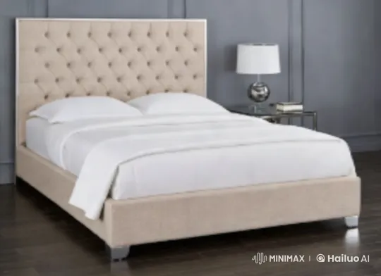 Girls Joyfully Jumping on a Bed in a Stylish Room – AI Generated Video | Hailuo AI