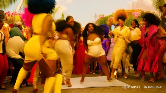 African Woman Triumphs in Flamboyant Twerk Battle – AI Generated Video | Hailuo AI
