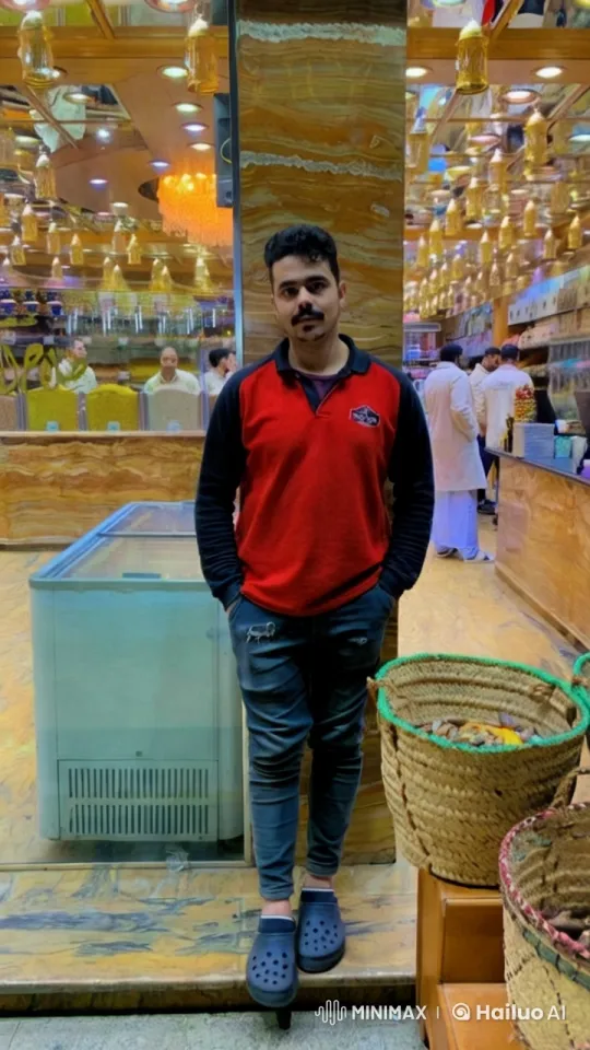 Young Dancer Captivates in Bustling, Ornate Market – AI Generated Video | Hailuo AI