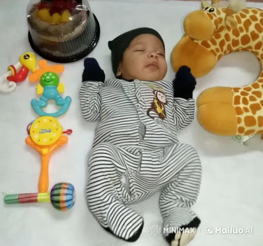 Baby Dancing and Twerking with Joyful Expression – AI Generated Video | Hailuo AI