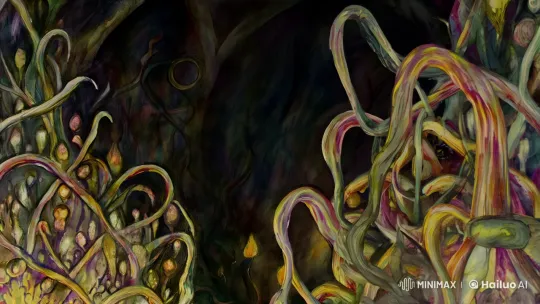 Spectral King in Dark Majesty: Haunting Regal Tapestry – AI Generated Video | Hailuo AI