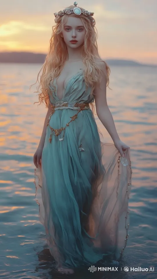 Magical Sunset Dance in Live2D Animation – AI Generated Video | Hailuo AI