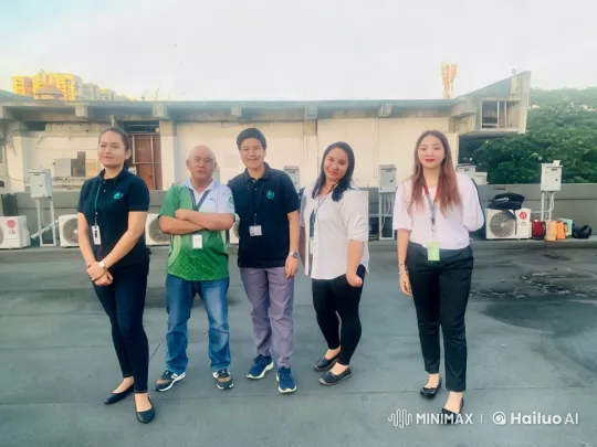 Dance Group Performs Energetic Routine on Rooftop – AI Generated Video | Hailuo AI